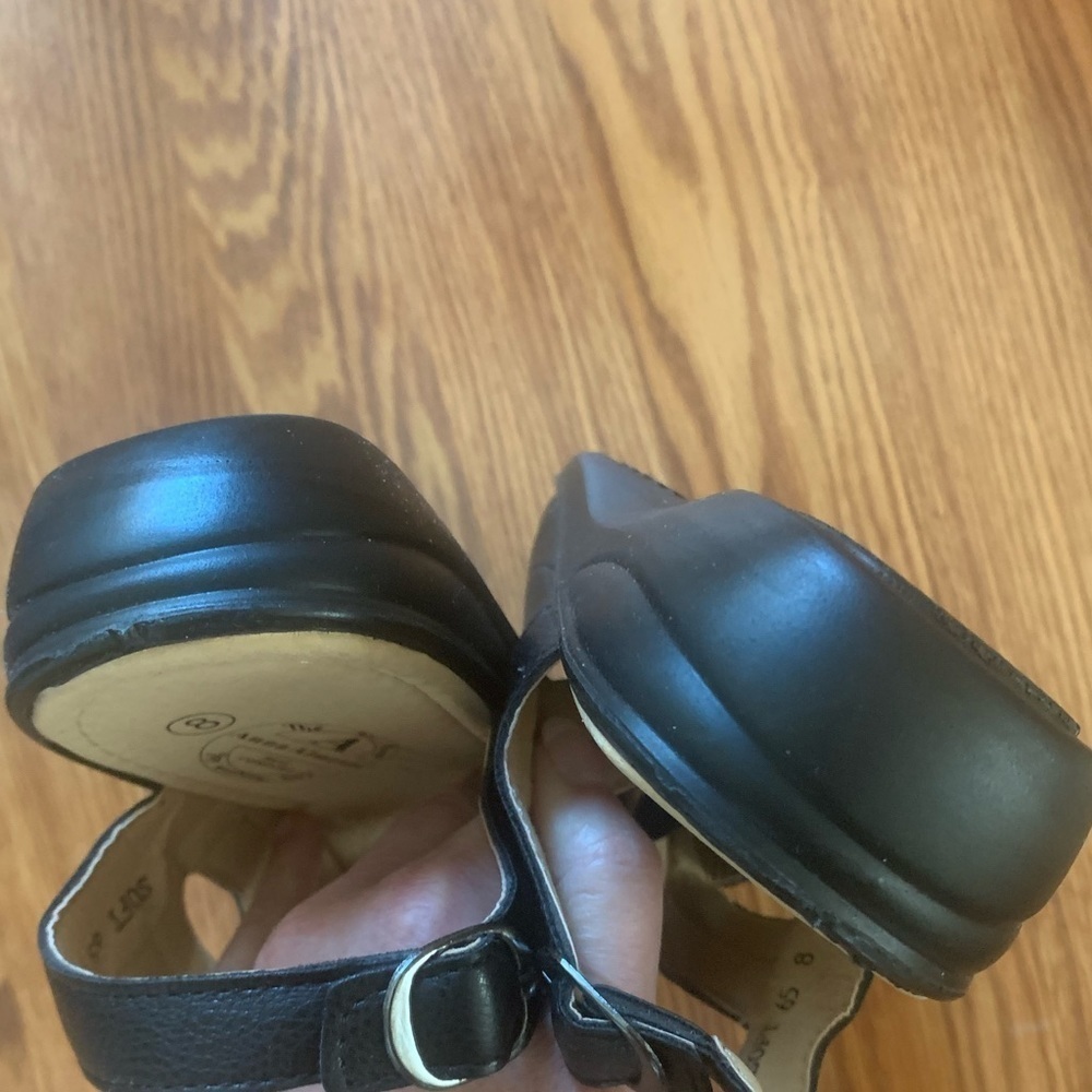 ANNA ALMEIDA 8 Women’s Black sandals NEW - Picture 8 of 12